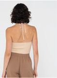 Aura Halter Knit Crop Top
