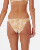 Surf Palms Banded Cheeky Coverage Bikini Pant