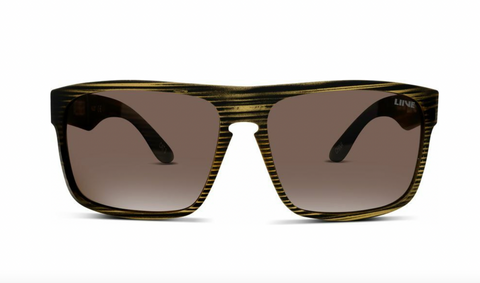 Voyager Polar Brown Stripe Sunglasses