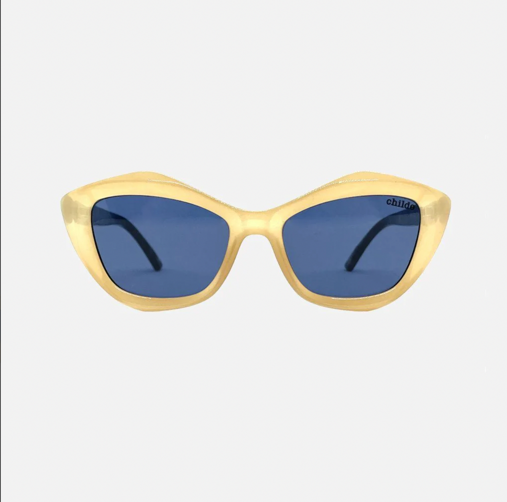 Childe Infinite Gloss Ivory Tort Blue Bio Lens