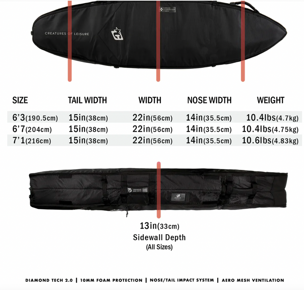 Creatures Of Leisure Shortboard Multi Tour DT2.0