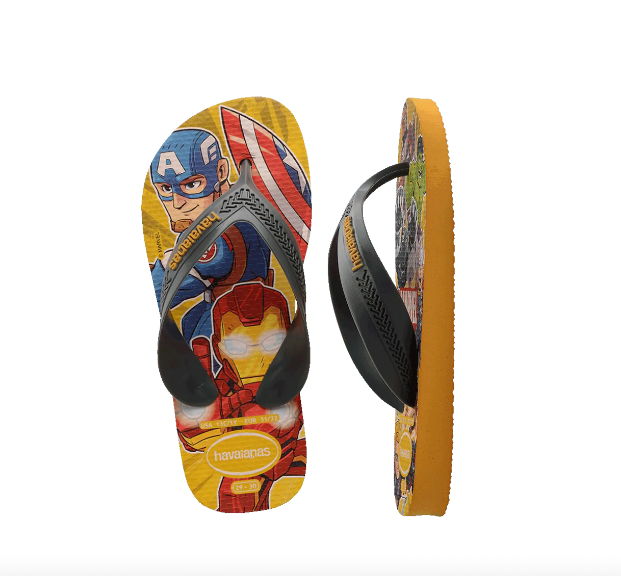 Havaianas Kids Max Marvel Orange Citrus