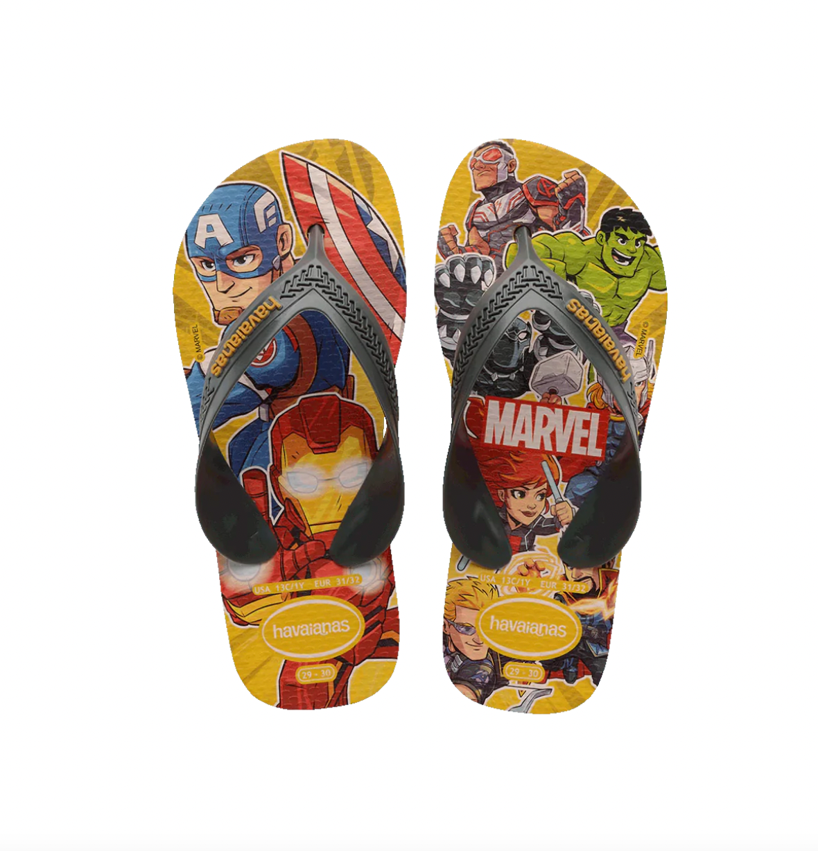 Havaianas Kids Max Marvel Orange Citrus