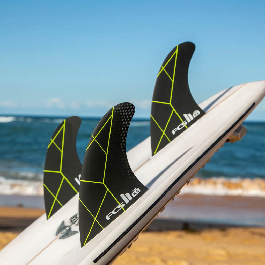 FCS II KA PC Grom Black/Acid Tri Retail Fins – Tsunami Surfer