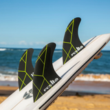 FCS II KA PC Grom Black/Acid Tri Retail Fins