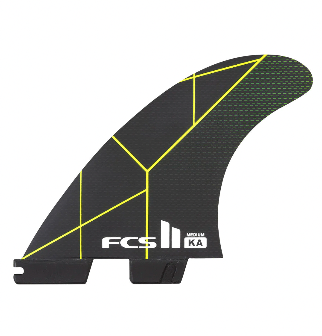FCS II KA PC Small Black/Acid Tri Retail Fins
