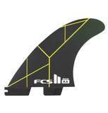 FCS II KA PC Large Black/Acid Tri Retail Fins