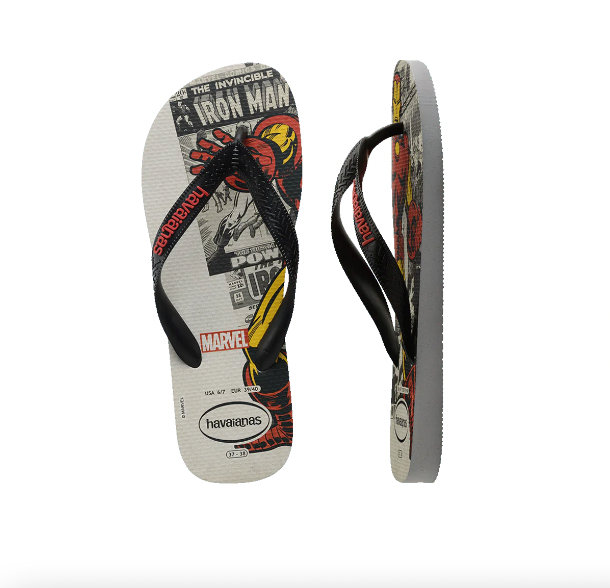 Havaianas Kids Top Marvel Classics Ice Grey