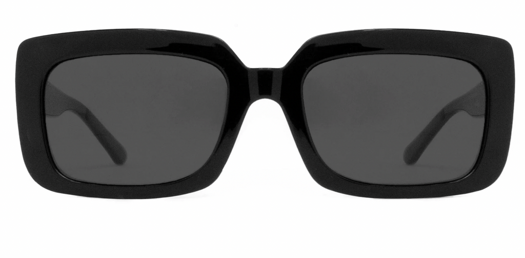 Carve Laguna Gloss Black Dark Frame Grey Polarized Lens
