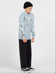 ICONIC STONE DYE LONG SLEEVE TEE