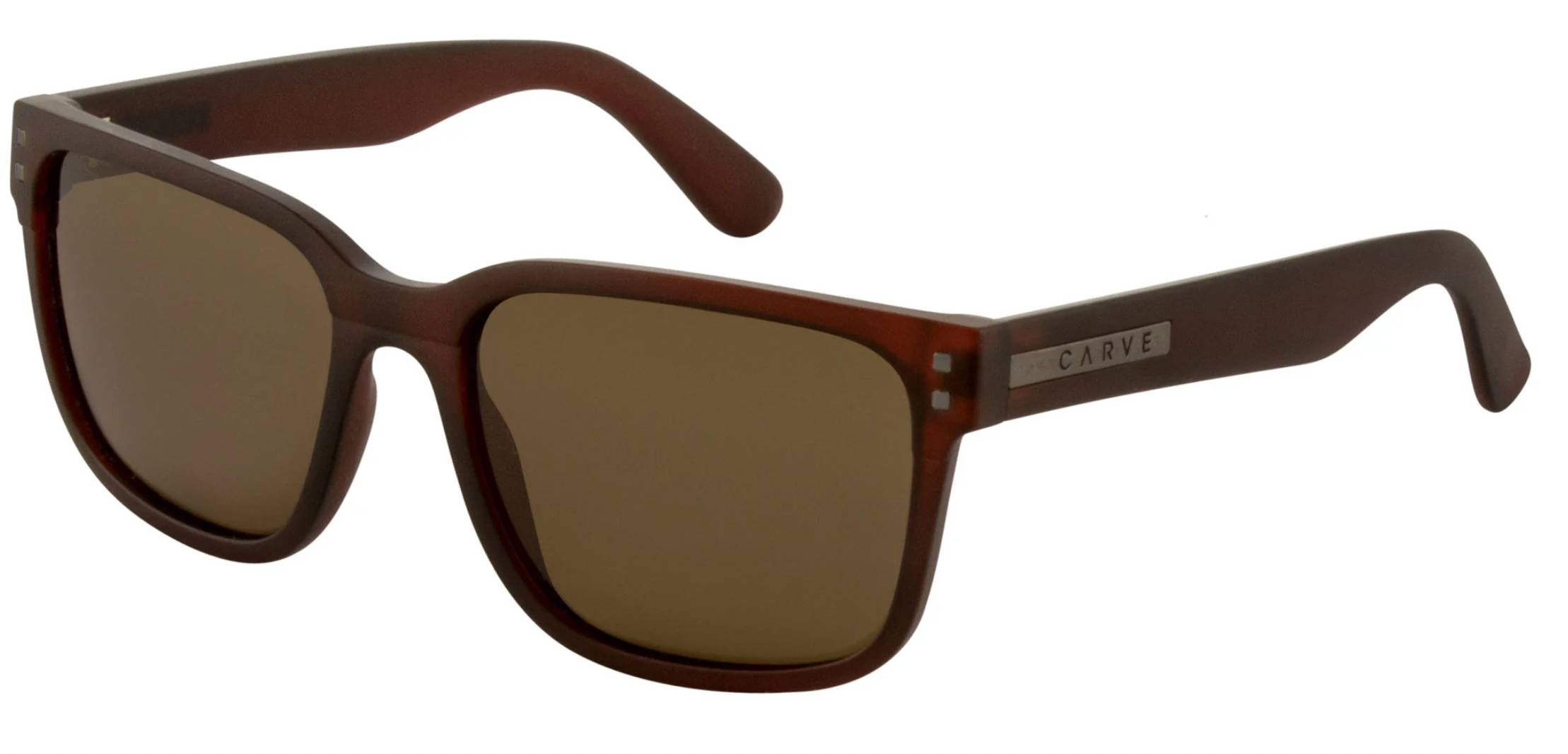 Carve Rivals XL Matt Translucent Brown Brown Polarized Lens