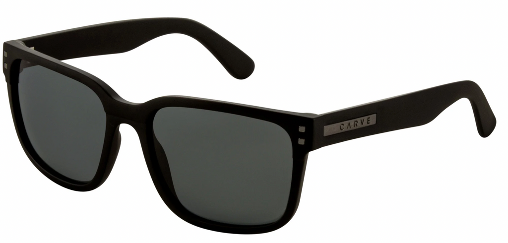 Carve Rivals XL Matt Black Grey Polarized Lens