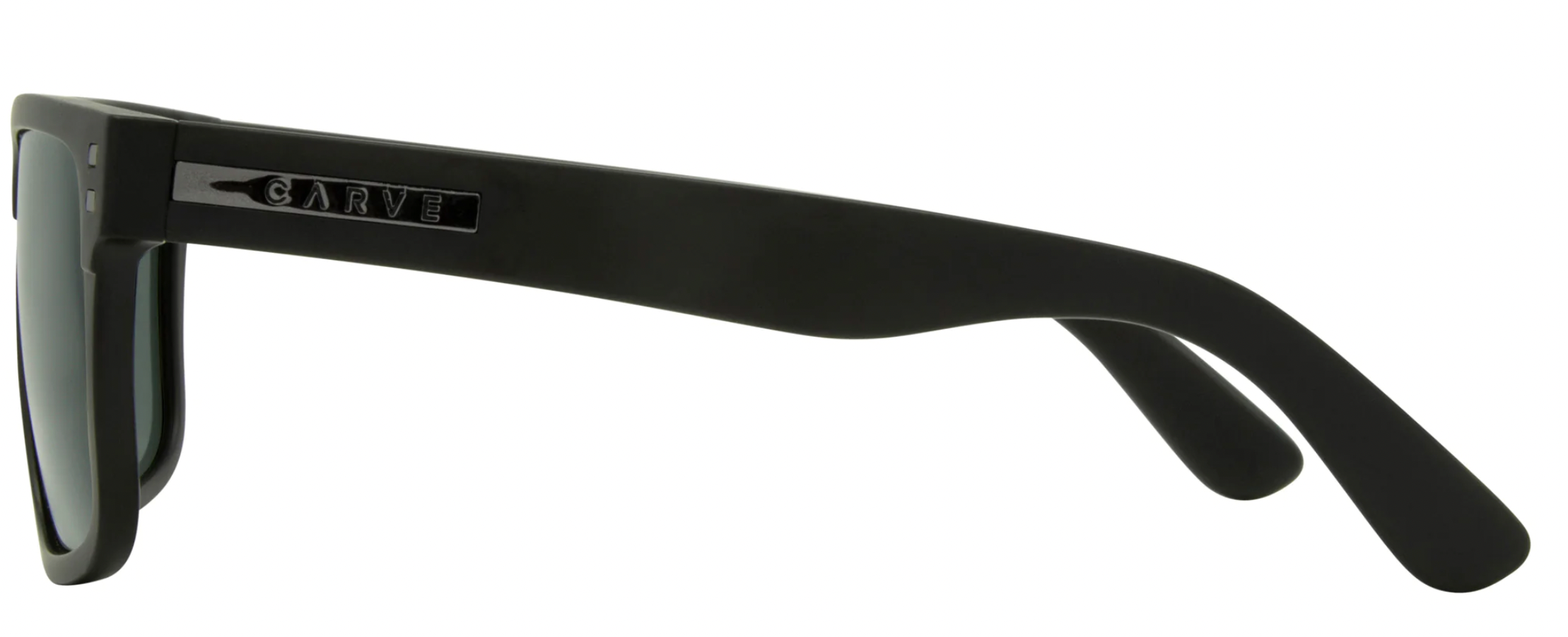 Carve Rivals XL Matt Black Grey Polarized Lens