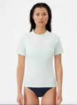 Whitewash Loose Fit Short Sleeve Rash Vest