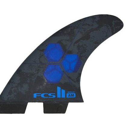 FCS II AM PC Medium Cobalt Tri  Fins