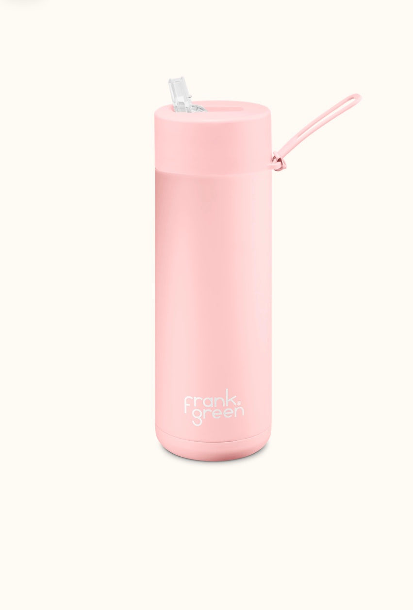 Frank Green 595ml Ceramic Reusable Bottle - Blushed
